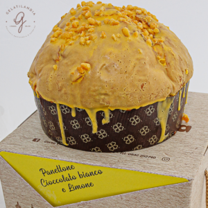 Panettone Cioccolato bianco e limone Gelatilandia