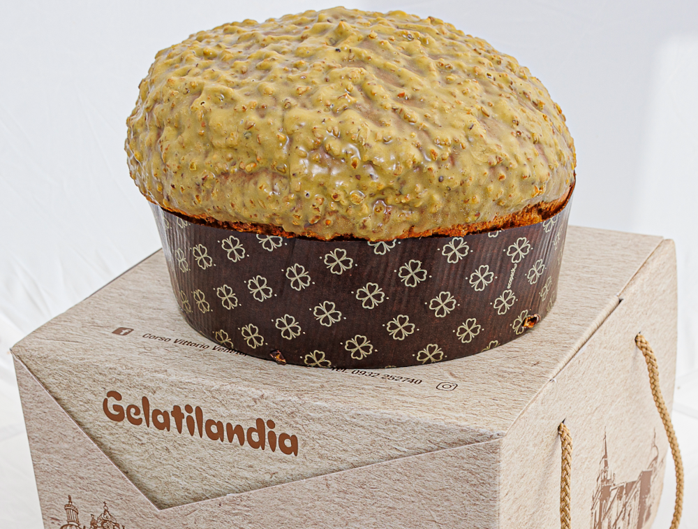 Panettone artigianale al Pistacchio Gelatilandia